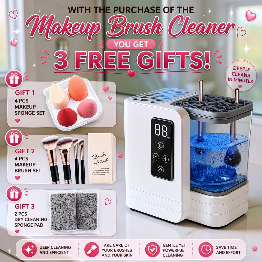 5-in-1 Makeup Brush Cleaner & Dryer