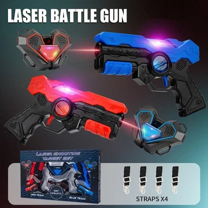 🚀 Laser Battle Gun Set — Bring Home the Ultimate Laser Battle Experience!