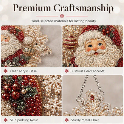 🎅Early Christmas Gift 49% OFF🎄Christmas Diamond Art Hanging Kit