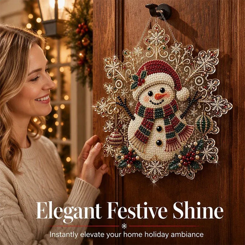 🎅Early Christmas Gift 49% OFF🎄Christmas Diamond Art Hanging Kit