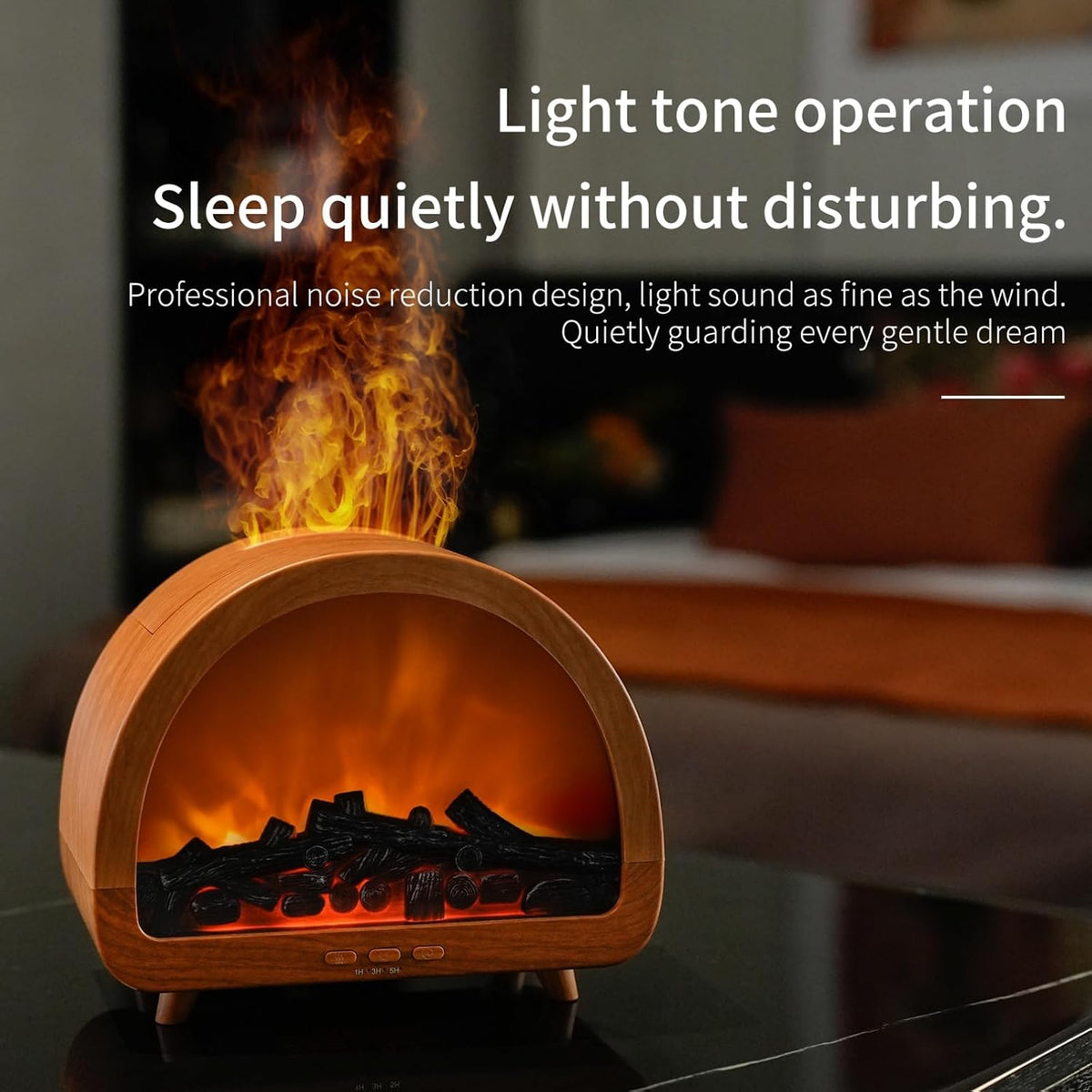 Fireplace Flame Aroma Diffuser &amp; Humidifier