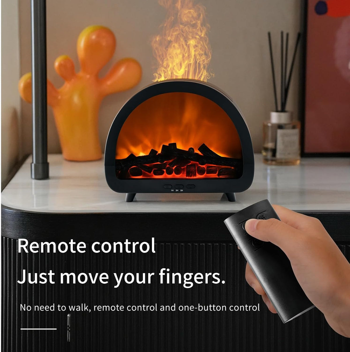 Fireplace Flame Aroma Diffuser &amp; Humidifier