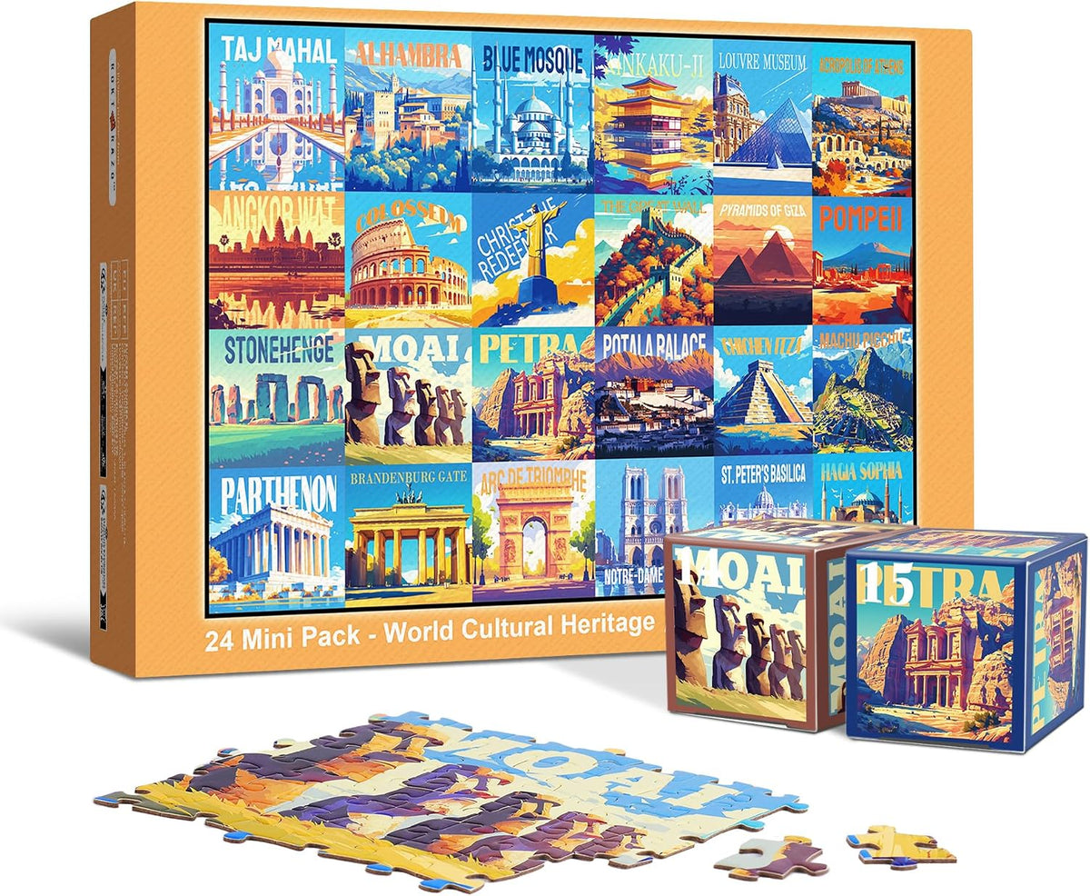 Advent Calendar Mini Puzzle Set