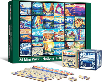 Advent Calendar Mini Puzzle Set