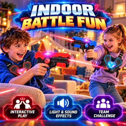 🚀 Laser Battle Gun Set — Bring Home the Ultimate Laser Battle Experience!