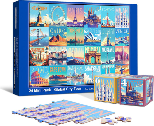 Advent Calendar Mini Puzzle Set