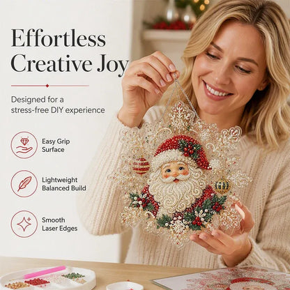 🎅Early Christmas Gift 49% OFF🎄Christmas Diamond Art Hanging Kit