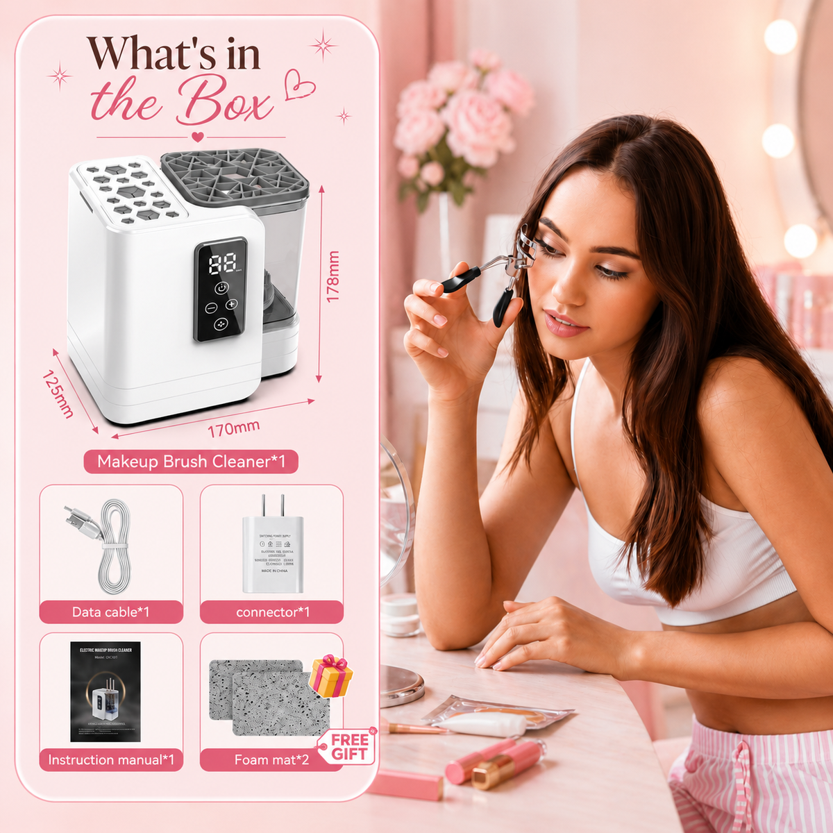5-in-1 Makeup Brush Cleaner & Dryer