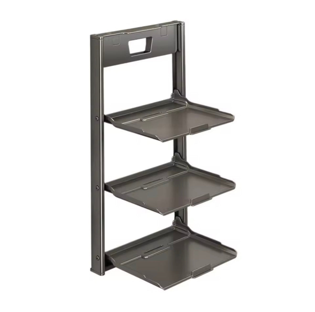 Foldable Wall-Mounted Kitchen Storage Rack