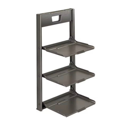 Foldable Wall-Mounted Kitchen Storage Rack