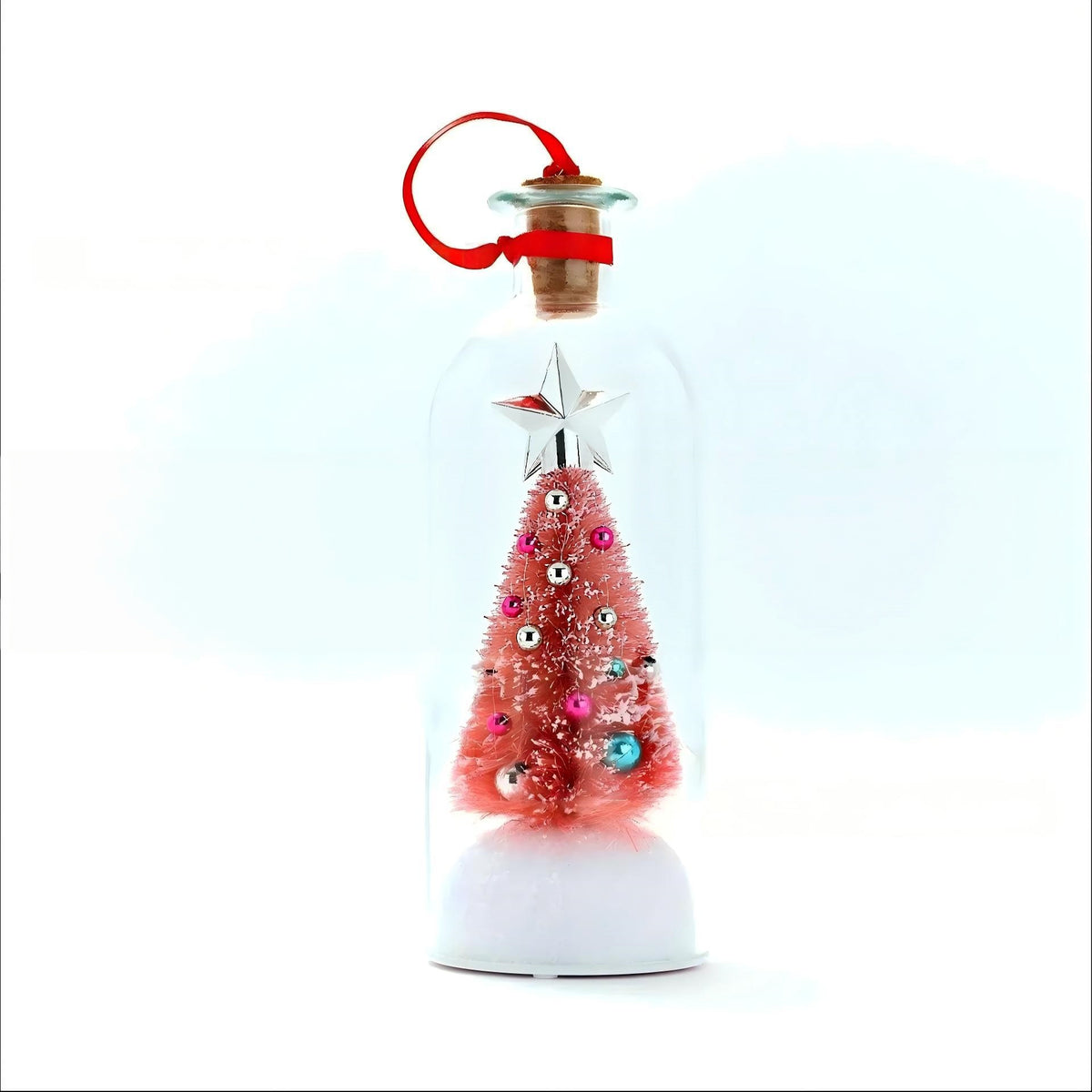 ✨Limited Time 50% Off🎄 8" Recordable Christmas Tree Message In A Bottle