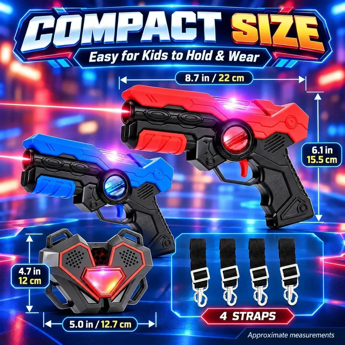 🚀 Laser Battle Gun Set — Bring Home the Ultimate Laser Battle Experience!
