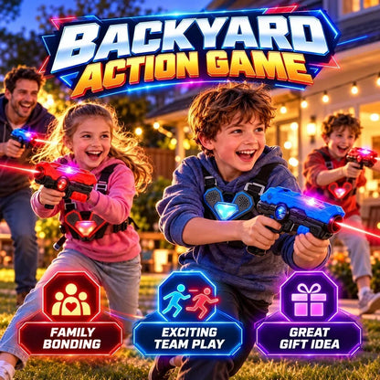 🚀 Laser Battle Gun Set — Bring Home the Ultimate Laser Battle Experience!