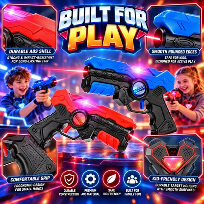 🚀 Laser Battle Gun Set — Bring Home the Ultimate Laser Battle Experience!