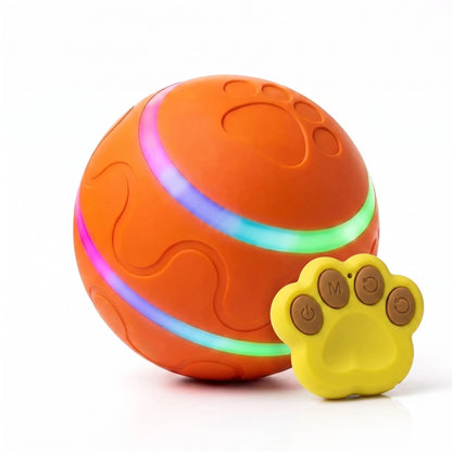 🐶 Smart Interactive LED Automatic Rolling Dog Toy Ball