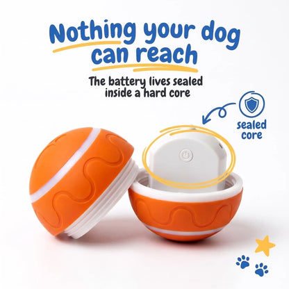 🐶 Smart Interactive LED Automatic Rolling Dog Toy Ball