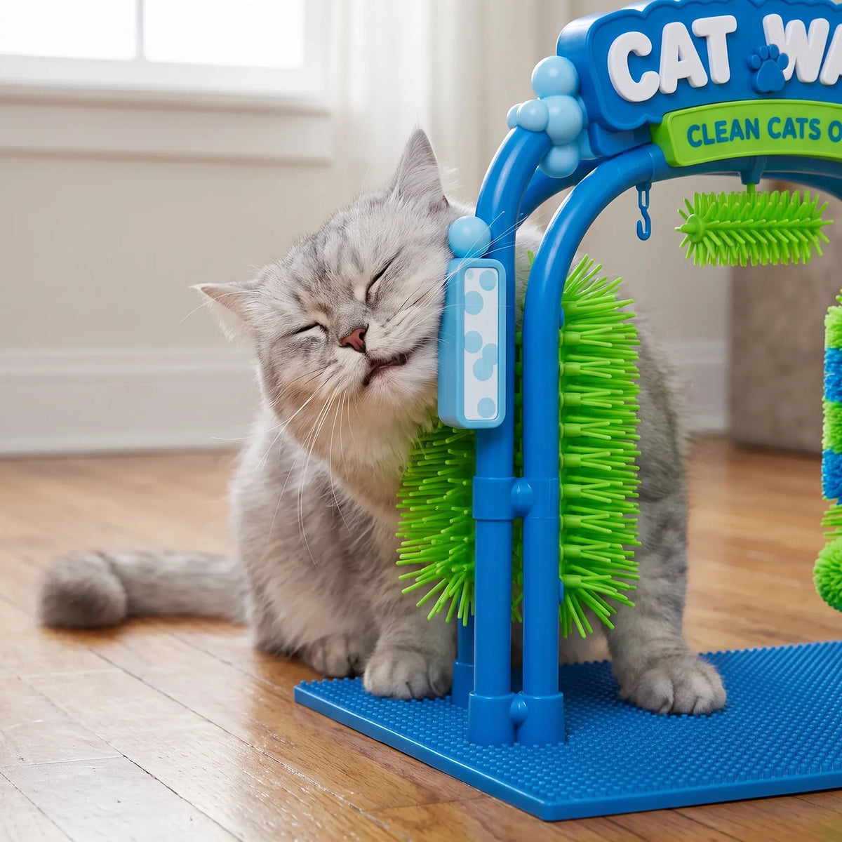 Cat Self-Grooming Station