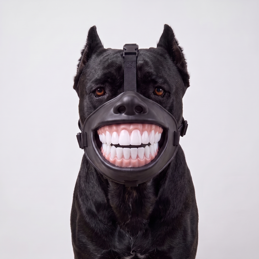 Creative Grinning Dog Mask