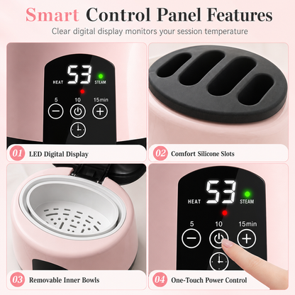 🔥💅 NEW HOT SALE – 50% OFF! 🎁✨ 36W Electric Steam Nail Polish Remover 💖 Easy Gel Polish & Acrylic Nail Removal for At-Home Manicures! 🛍️💅