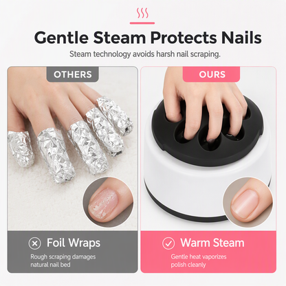 🔥💅 NEW HOT SALE – 50% OFF! 🎁✨ 36W Electric Steam Nail Polish Remover 💖 Easy Gel Polish & Acrylic Nail Removal for At-Home Manicures! 🛍️💅